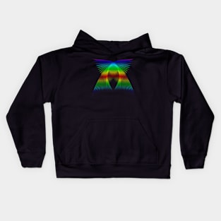 The love of two swans Kids Hoodie